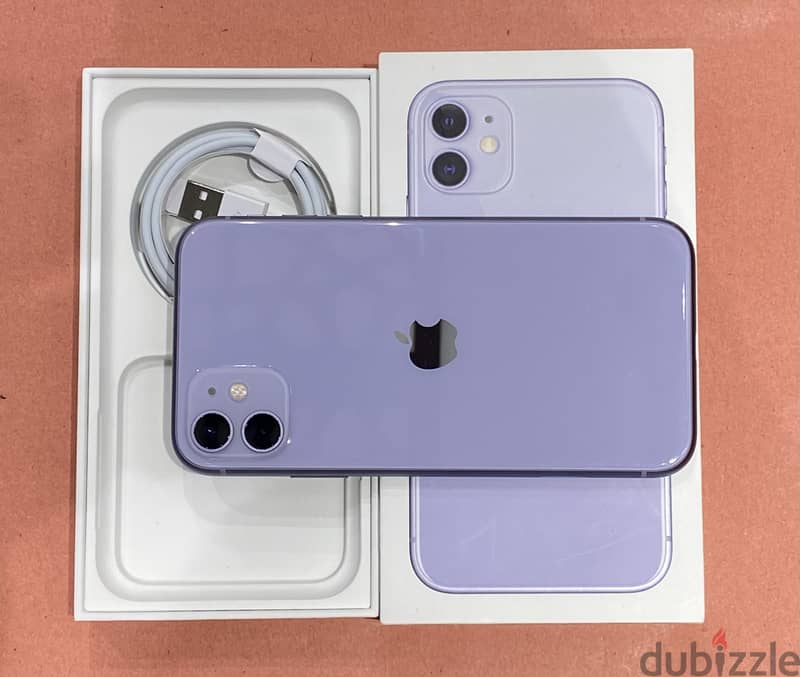 APPLE iPhone 11 ( 128GB Purple ) Excellent Condition 3