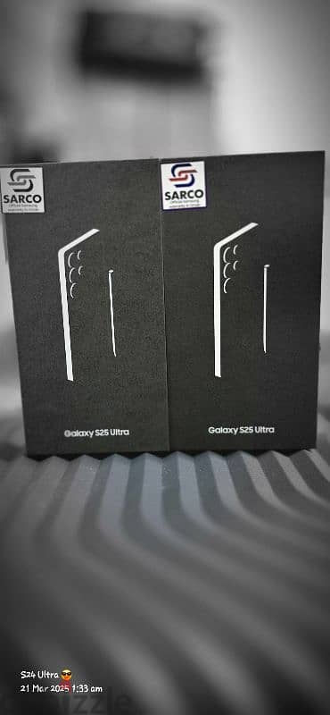 SAMSUNG S25 Ultra 512 GB Offical Sarco Warranty