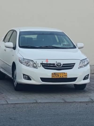 Toyota corolla for rent monthly 120 rials