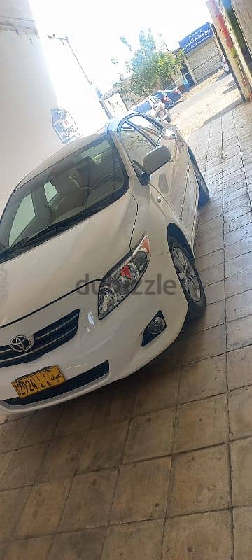 Toyota corolla for rent monthly 120 rials 1