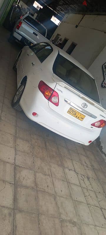 Toyota corolla for rent monthly 120 rials 4