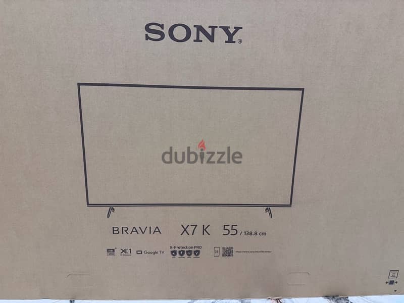 Sony 4K Google Smart TV KD55X75K 55inch 2