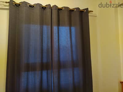 6 yrs old curtains with Rods - 3 numbers