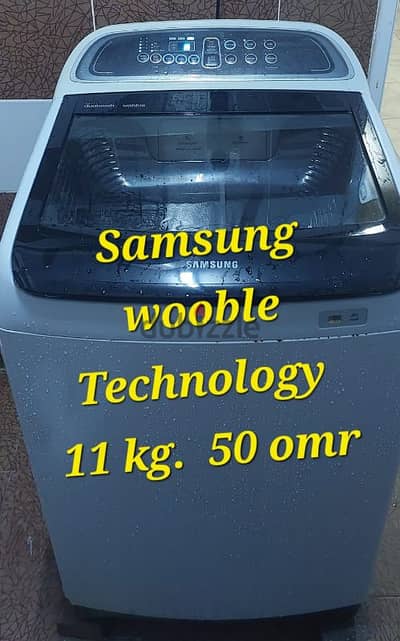 Samsung washing machine (used) for sale in Sohar.