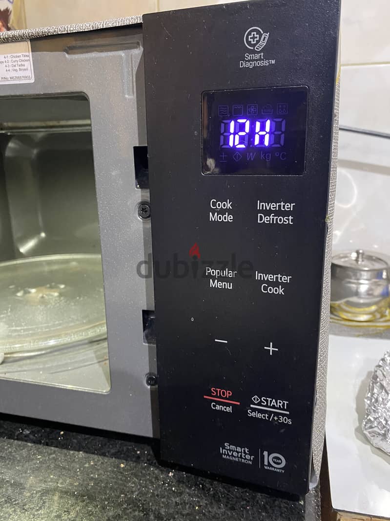 LG Smart microwave 1