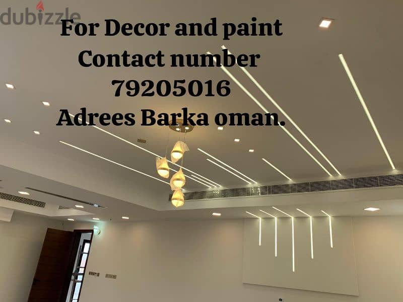 paint and decor work 0