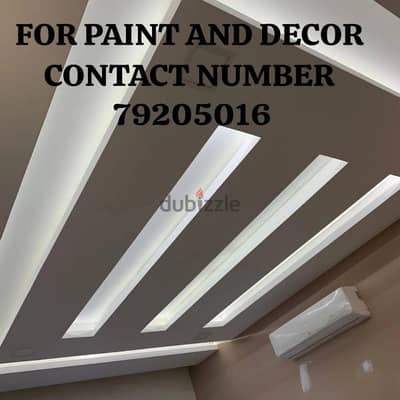 paint and decor work