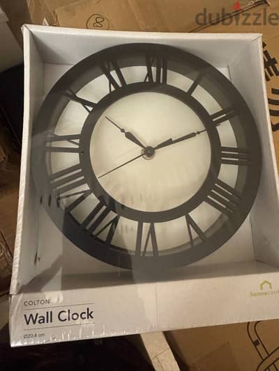 HomeCenter wall watch 20.4 CM new