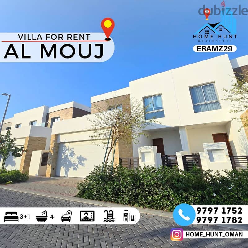 AL MOUJ | WONDERFUL 3+1 BR LAKE VIEW VILLA (UNFURNISHED) 0