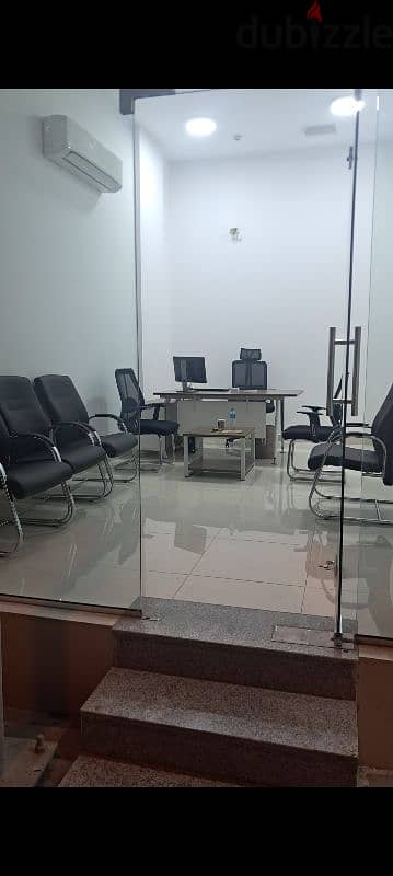 Office furniture with computer  AC for sale