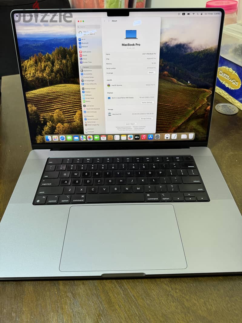 MacBook Pro M1, 16 Inch 6