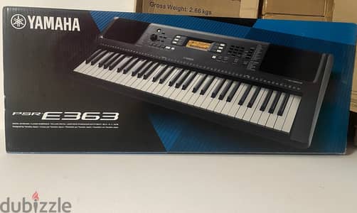 Yamaha 61-Key Touch Sensitive Portable Keyboard | PSR-E363