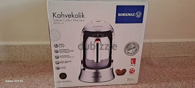 coffe machine korkmaz kahvekolik