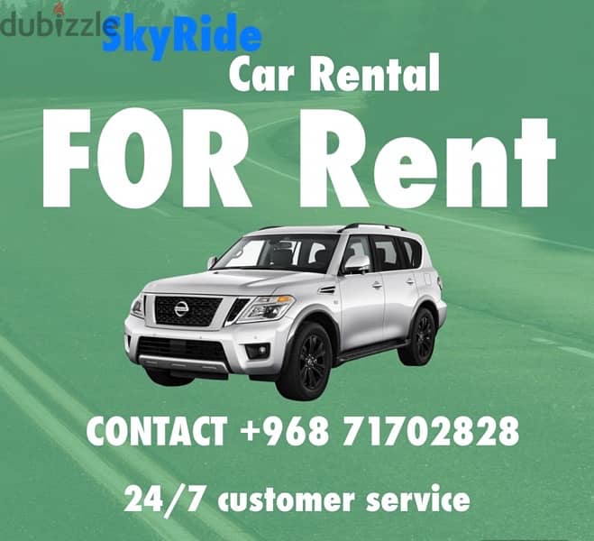 SKYRide rental car تأجير سيارة  0