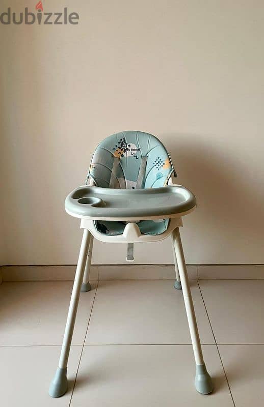 BABY HIGH CHAIR. R FOR RABBIT. 20 RIAL 2