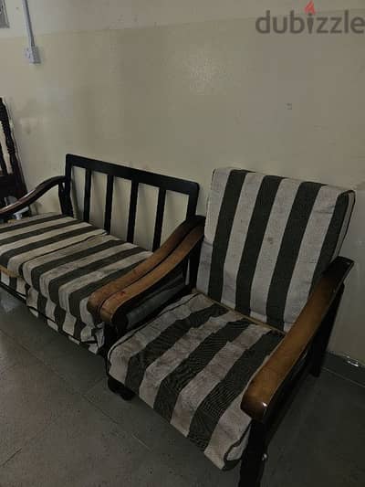 used wooden sofa for sale