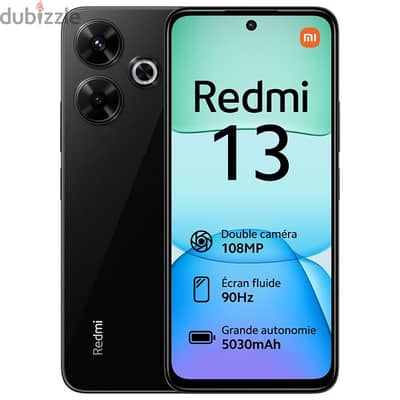 Redmi 13 Black 256gb 8 Ram Brand new with one year warranty