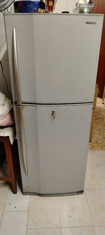 Double Door Fridge Toshiba Excellent working condition