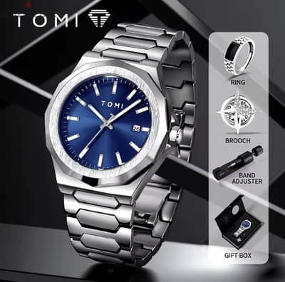 TOMI Luxury Business Men's Watch Gift Box Set