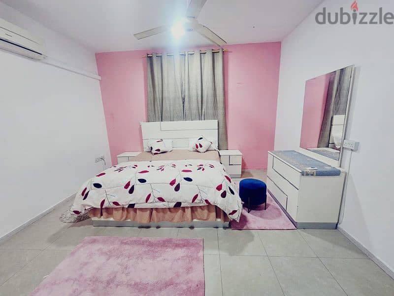 Furnished room, hall, bathroom, kitchen, 245 riyals with free bills 2