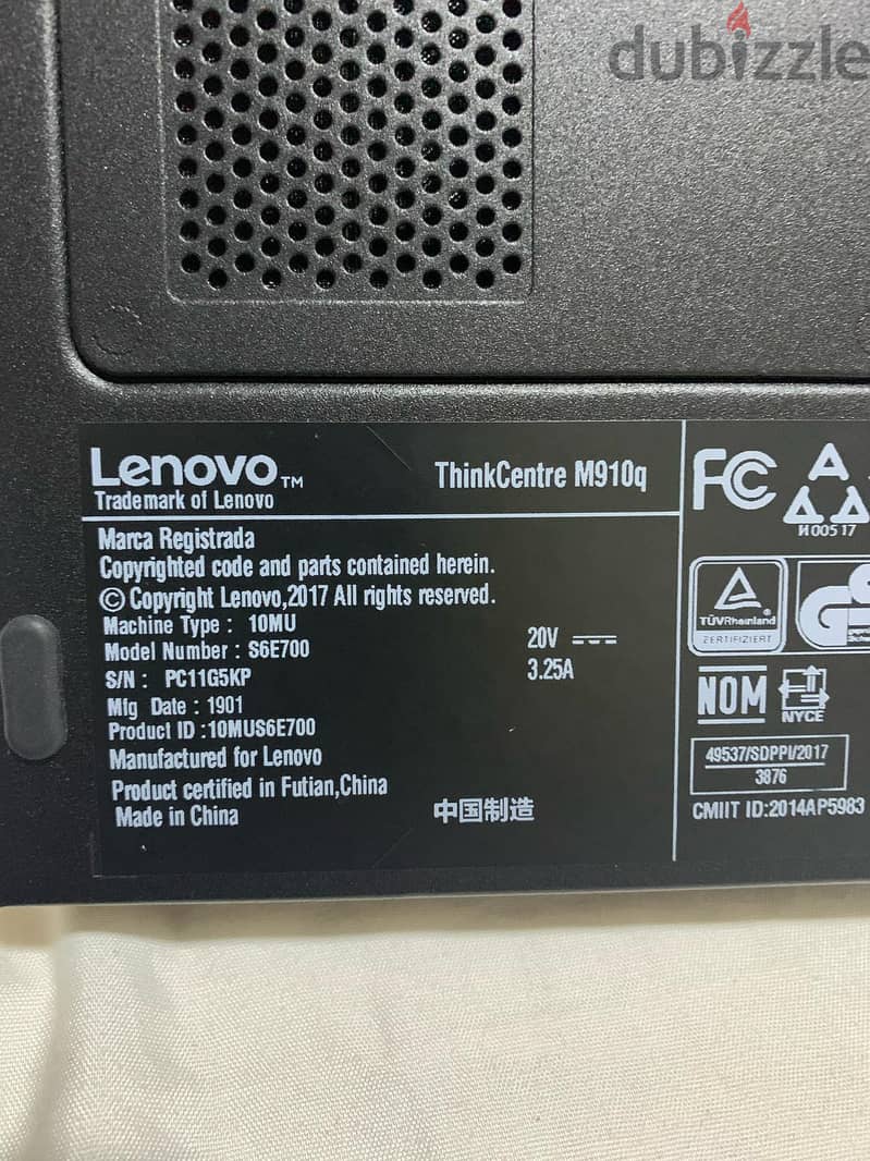 Urgent Sale: Lenovo Think Center M910q Desktop / PC (Original from Ger 6