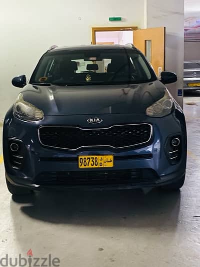 Kia Sportage 2016 model 2019 Registration