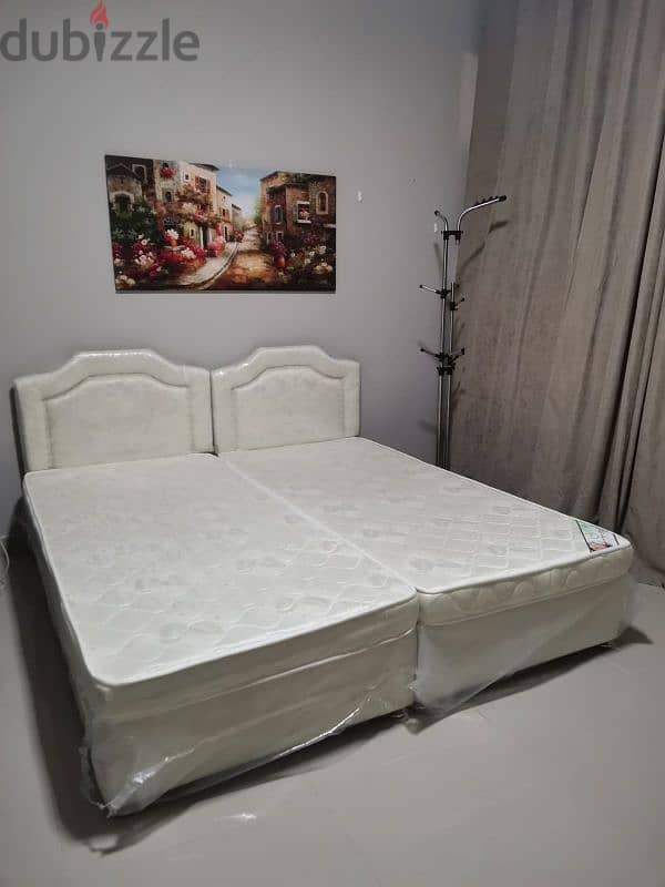 Two brand-new, comfortable beds for sale at a great price! 0