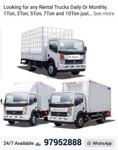 rental truck available loading unloading