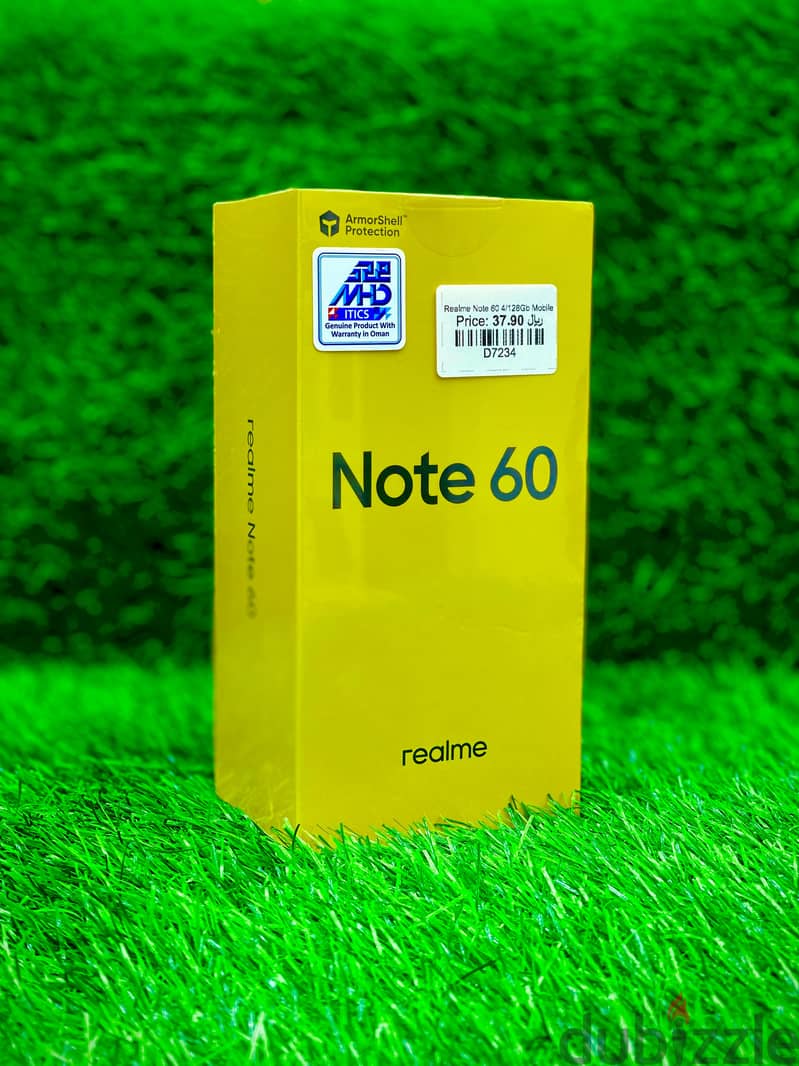 REALME NOTE 60 | 4GB RAM | 128GB STORAGE | BRAND NEW 0