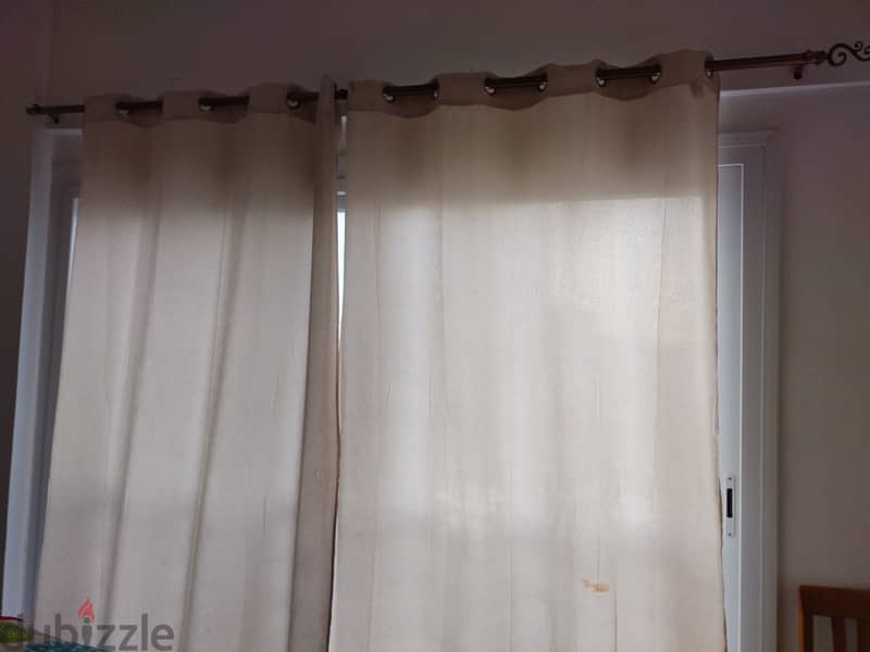 Curtains with Rods 1