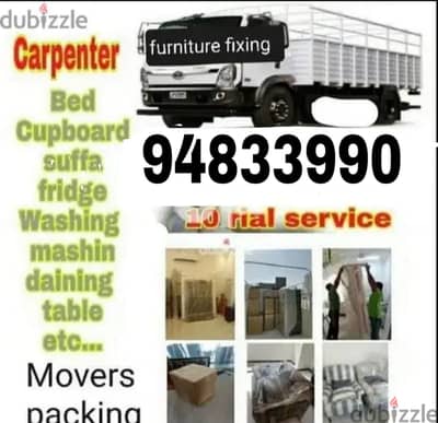 Mover house shifting,Carpenter transport pickup  شحن نقل عام آثاث