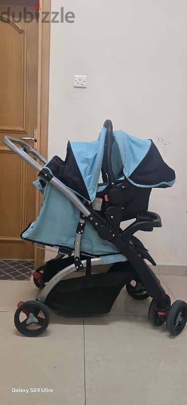 Baby Stroller with Infant Car Seat