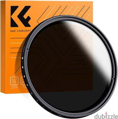 K&F Concept 77mm Variable ND2-ND400 ND Lens Filter