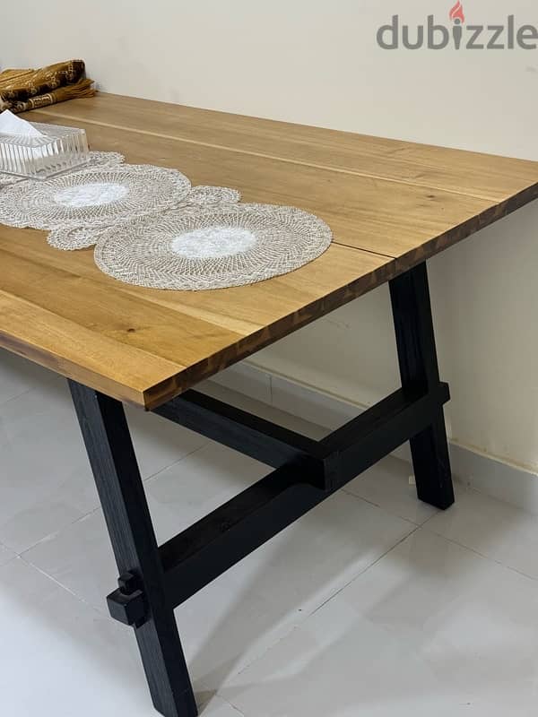 Strong Wood Table for Sale - طاولة خشبية قوية للبيع 3