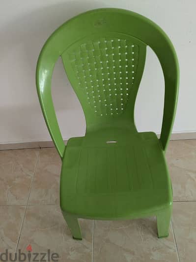 Plastic chairs - 3 nos good quality