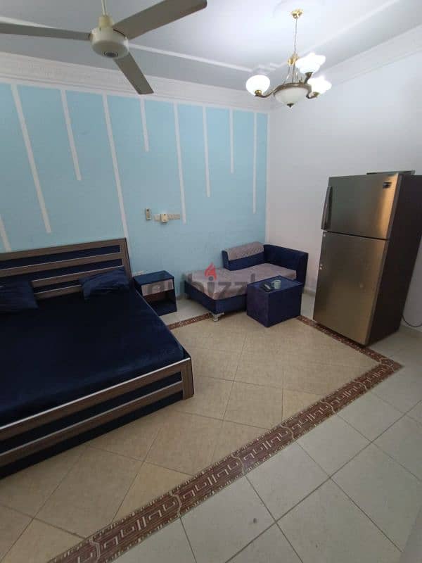 Furnished studio for rent in North Al-Adhiyah 1