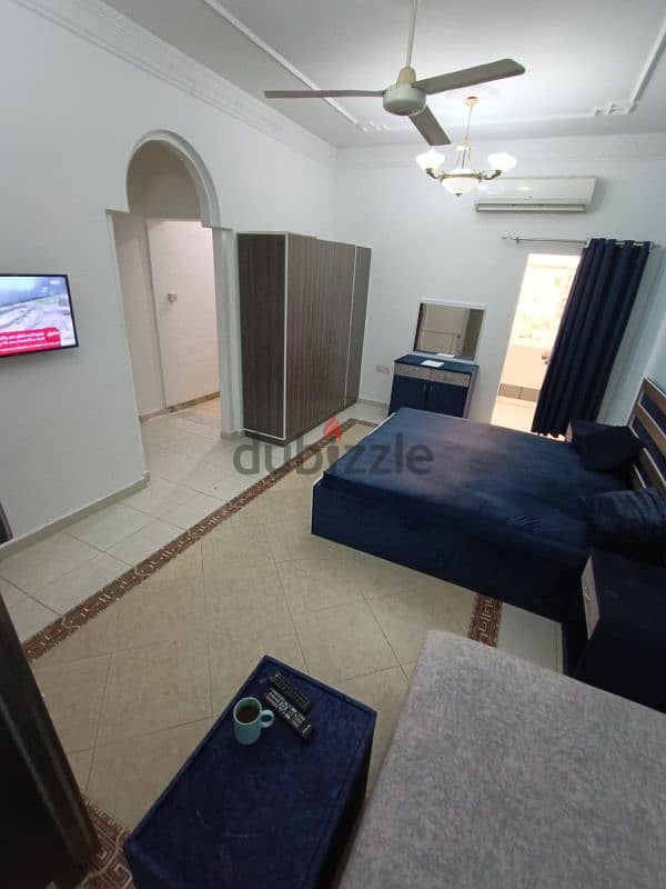 Furnished studio for rent in North Al-Adhiyah 2