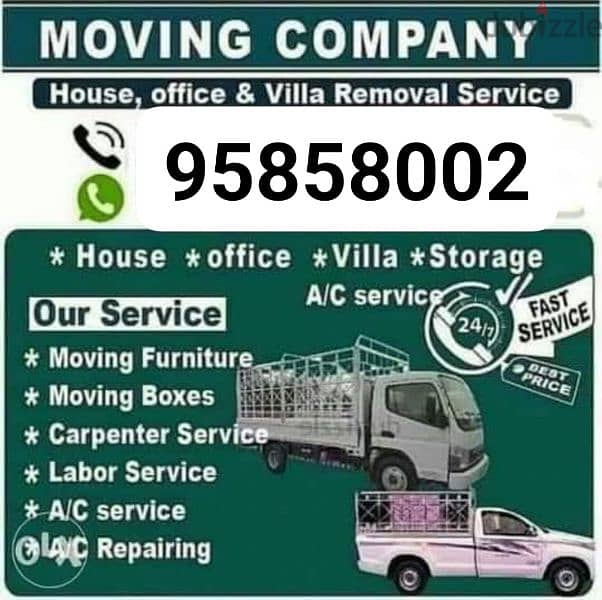 Mover and packer House shifting office villa transport service 0