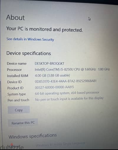 LENOVO LAPTOP FOR SALE