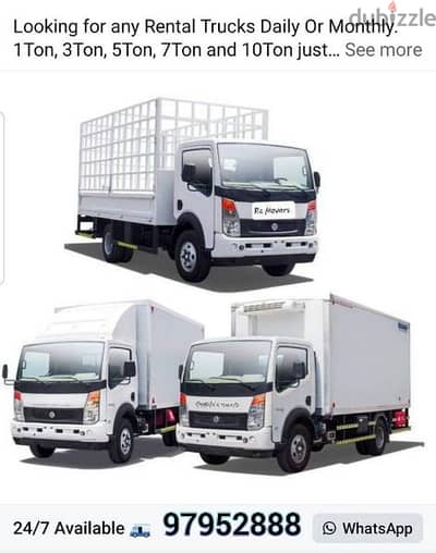 truck for rent 24 HR services