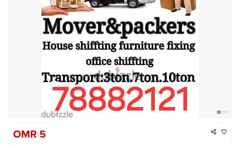 muscat furniture house shiftingg low price 0