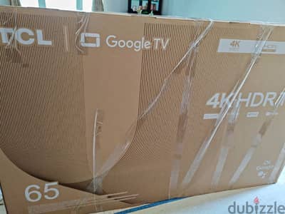 Tcl Smart goole tv 65 inch for sale