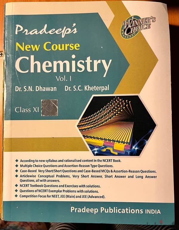 Chemistry Guide ( Class 11 ) - Pradeeps 1