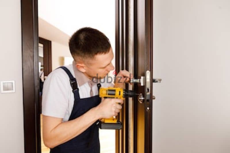 lock door open and fix repair locksmith service 1