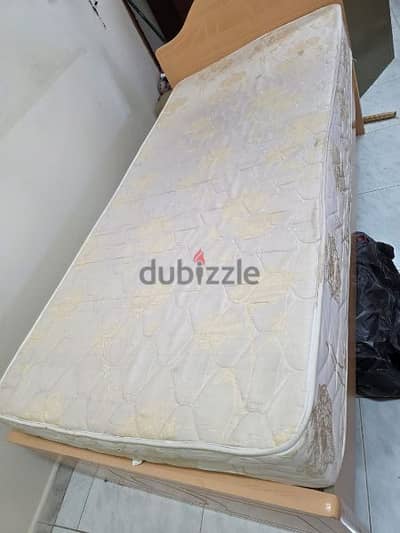 Single Cot with Raha Mattress