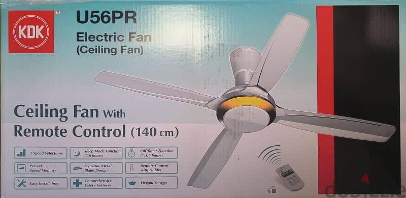 KDK Remote ceiling fan 0