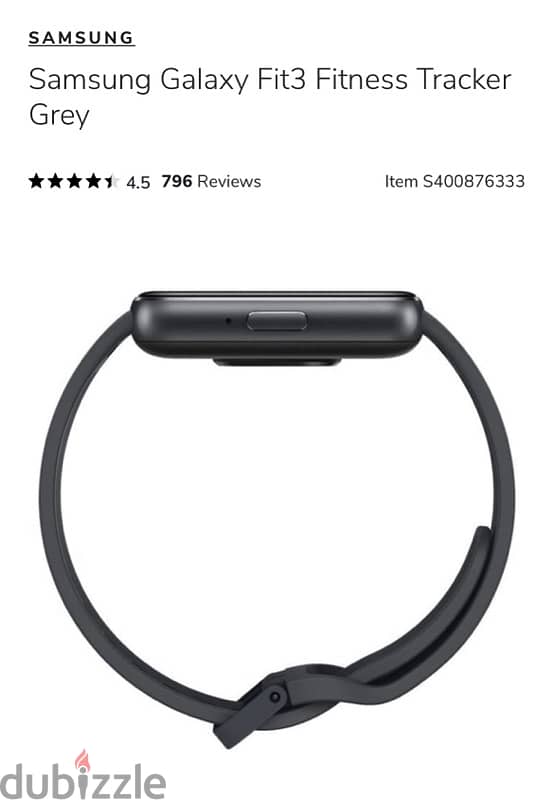 Samsung Galaxy Fit3 fitness tracker 1