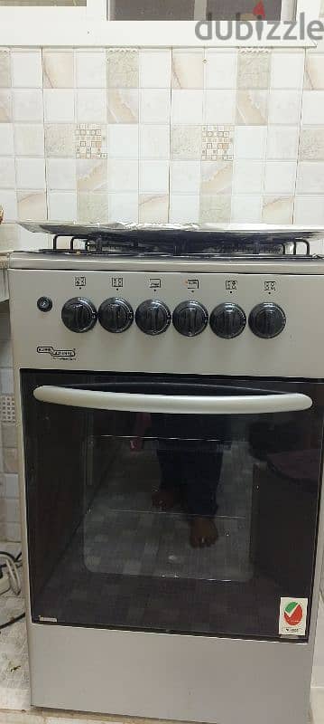 4 burner cooking range