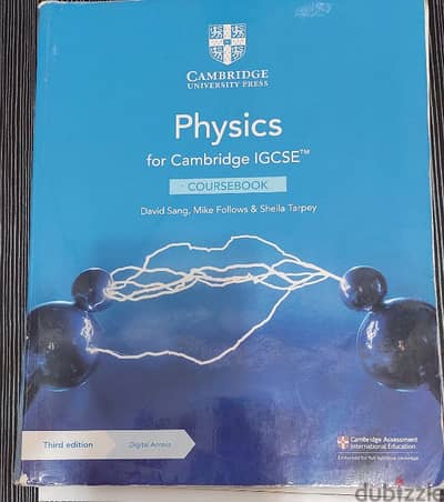 Physics Cambridge IGCSE TEXTBOOK COURSEBOOK