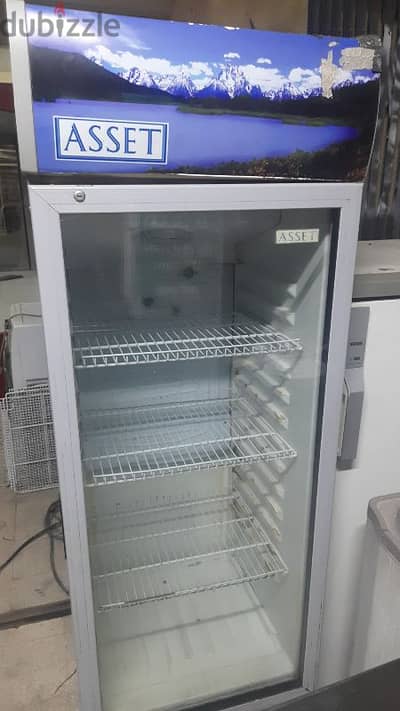 Asset refrigerator glass